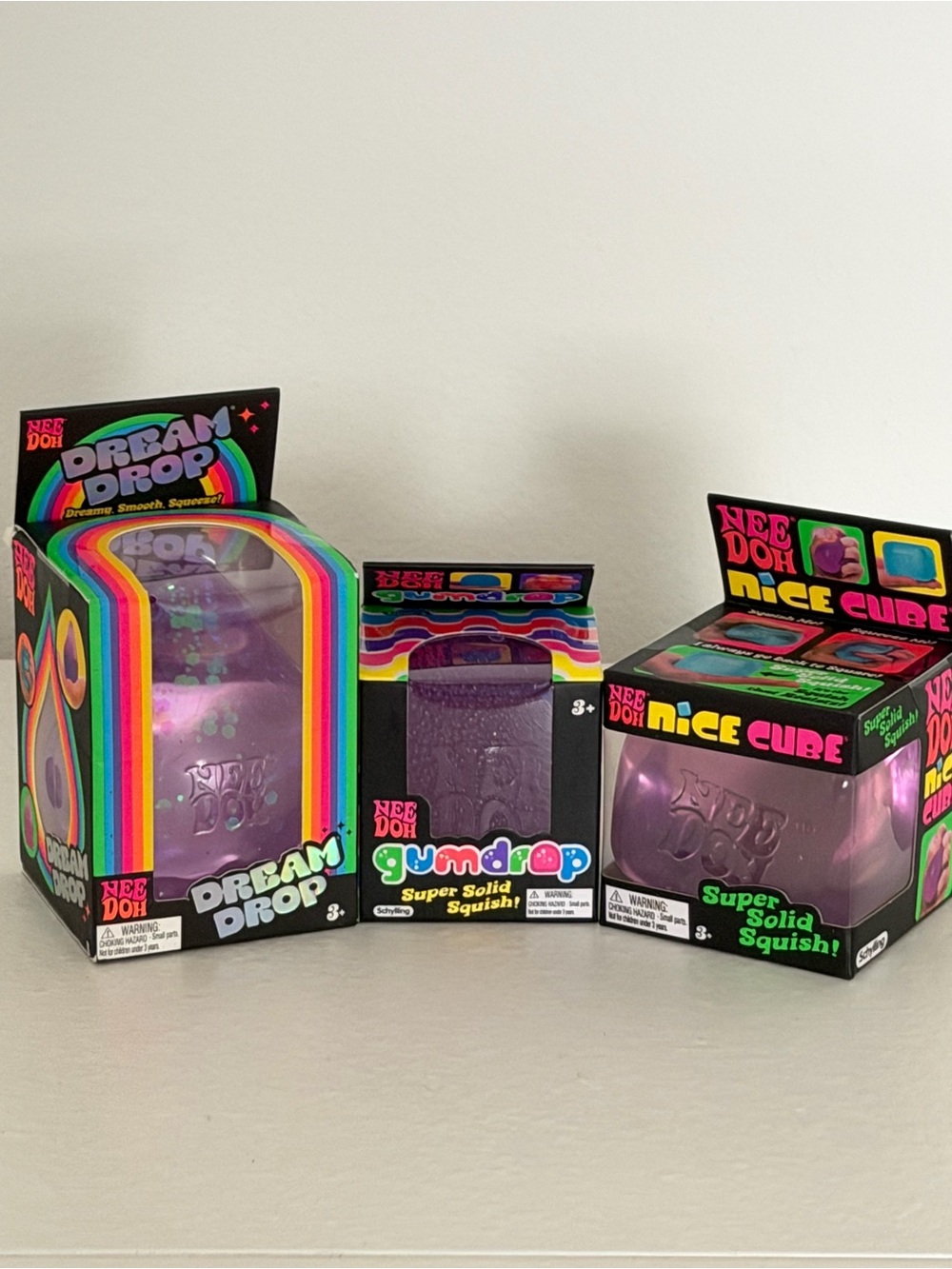Purple Needoh Bundle (Set of 3)